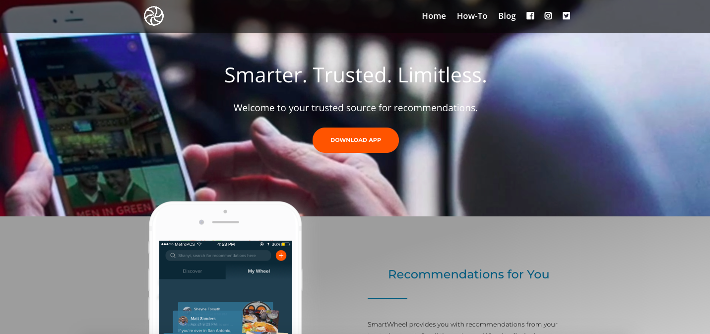 SmartWheel Website